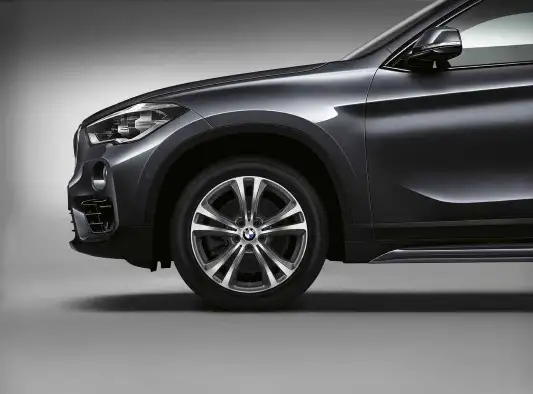 BMW Alufelge Doppelspeiche 568 ferricgrey 7,5J ET51 X1 F48 Vorder
