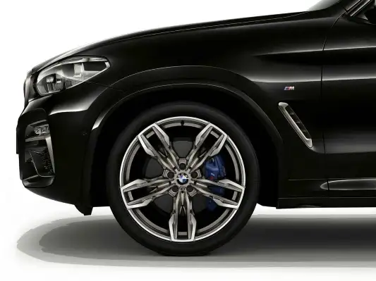 BMW Alufelge Doppelspeiche 718M ceriumgrau matt/glanzgedreht) 9,5