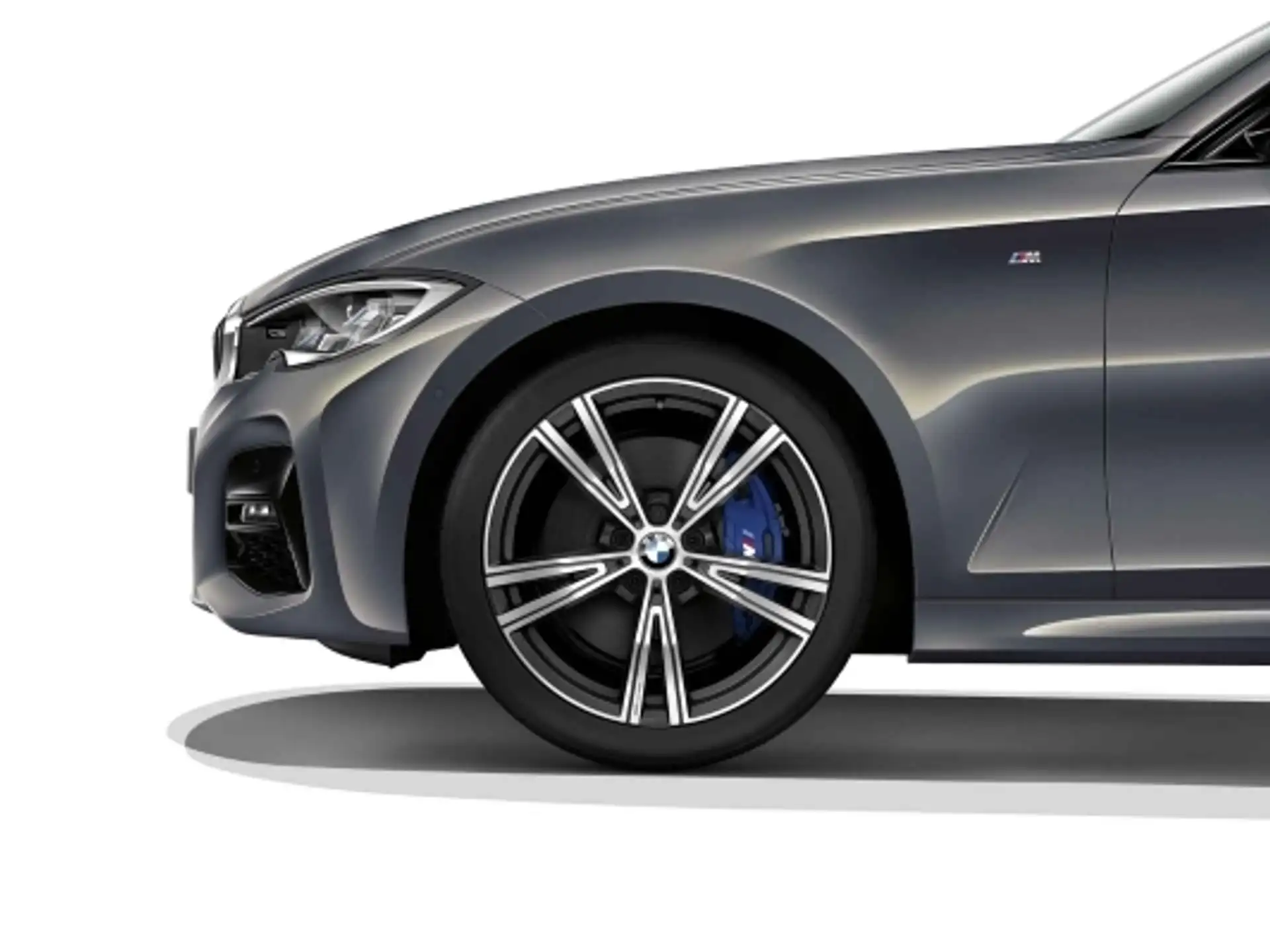 BMW Alufelge Doppelspeiche 793 bicolor (orbitgrey / glanzgedreht) 8J x 19 ET 27 Vorderachse