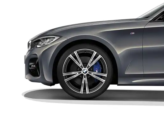 BMW Alufelge Doppelspeiche 793 bicolor (orbitgrey / glanzgedreht)