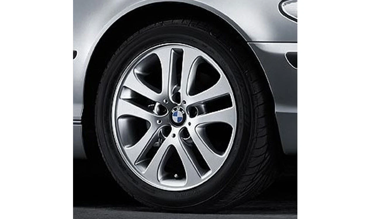BMW Alufelge Doppelspeiche 79 7Jx17 ET47 Silber 3er E46 Vorderachse / Hinterachse