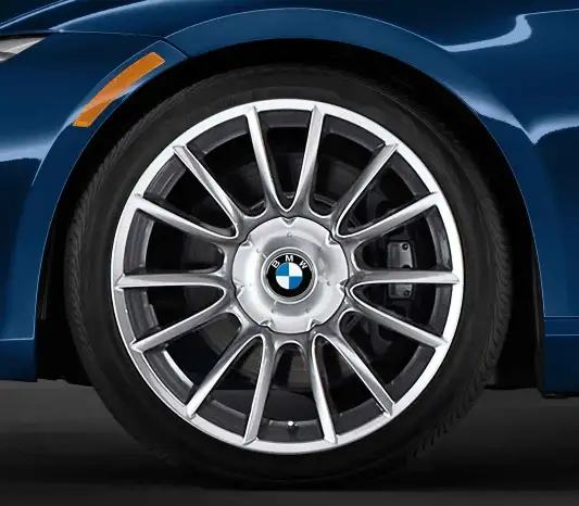 BMW Alufelge Individual V-Speiche 152 silber 9J ET18 6er E63/E64