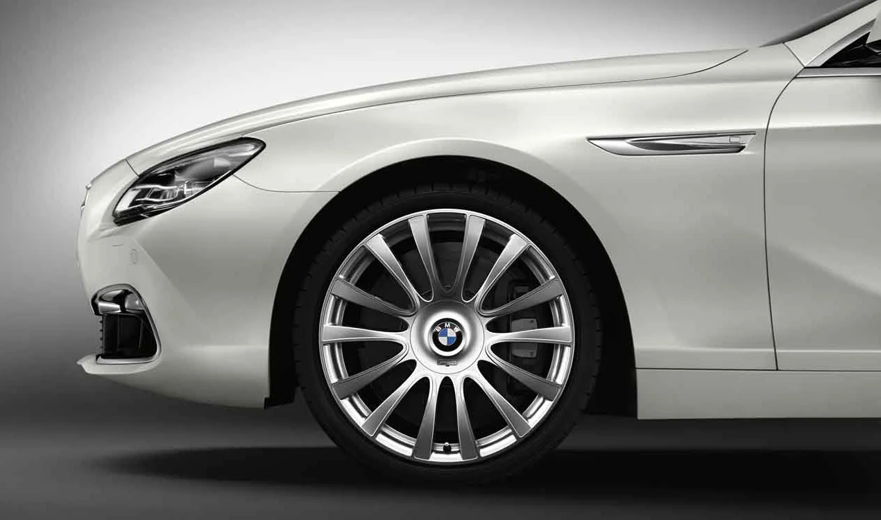 BMW Alufelge Individual V-Speiche 374 silber 9Jx20 ET44 6er F06/F12/F13 Hinterachse