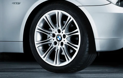 BMW Alufelge M Doppelspeiche 135 Reflexsilber