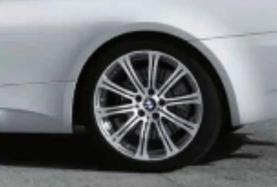 BMW Alufelge M Doppelspeiche 220 geschmiedet 9,5Jx19 ET23 3er E90/E92/E93