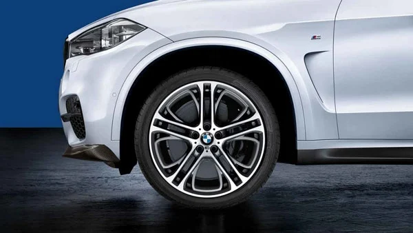 BMW Alufelge M Doppelspeiche 310 silber/glanzgedreht 10Jx20 ET51 X3 F25 X4 F26
