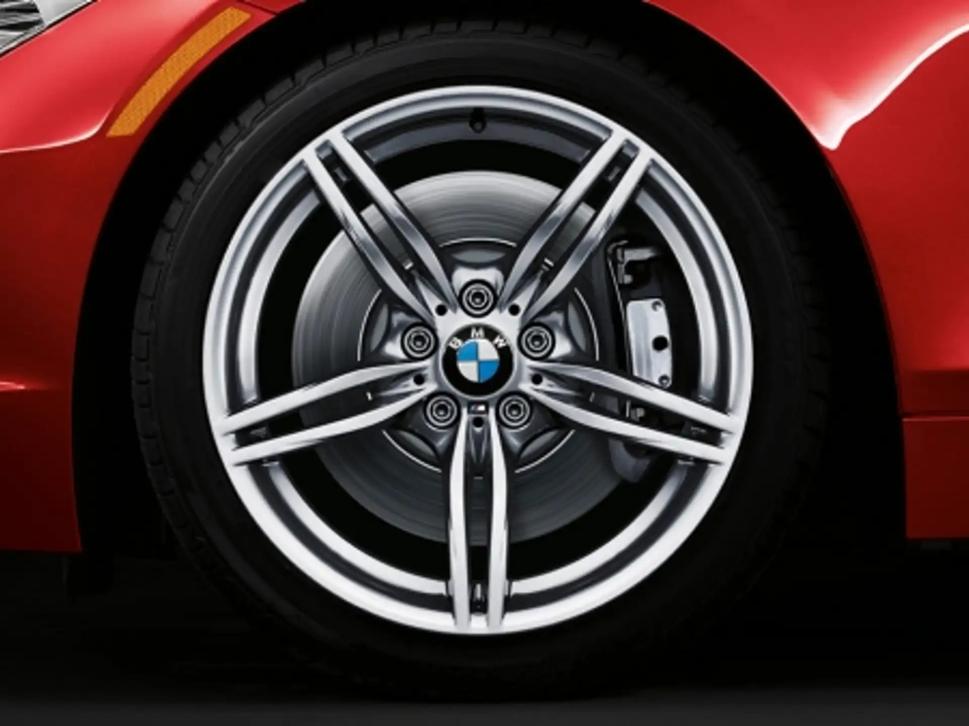 BMW Alufelge M Doppelspeiche 326 silber 9Jx19 ET40 Z4 E89 Hinterachse