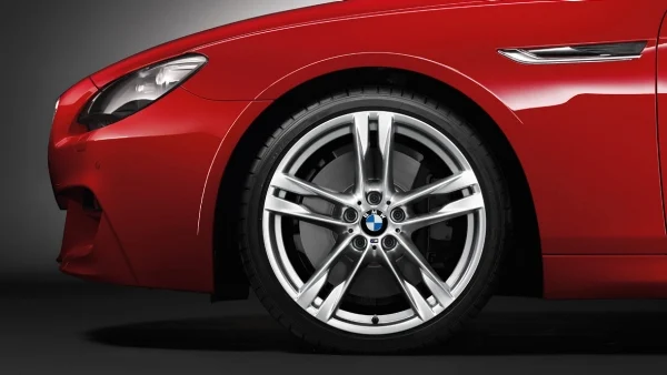 BMW Alufelge M Doppelspeiche 373 silber 9Jx20 ET44 6er F06/F12/F13 Hinterachse