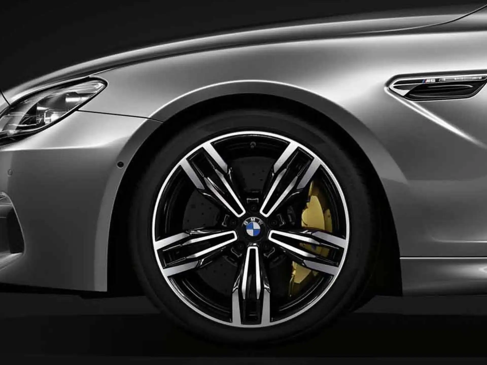BMW Alufelge M Doppelspeiche 433 orbitgrey 9,5J x 20 ET 31 Vorderachse BMW 6er F06 F12 F13 (M6)