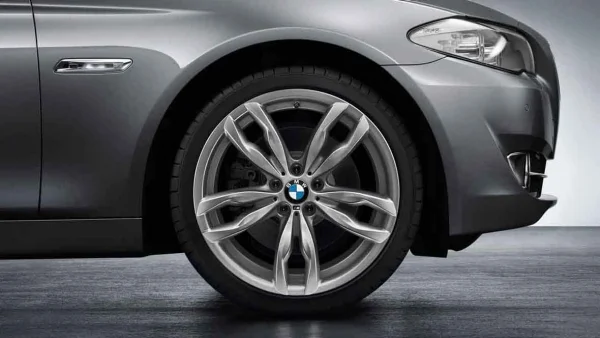 BMW Alufelge M Doppelspeiche 434 ferricgrey 9Jx20 ET44 5er F10/F11 6er F06/F12/F13 