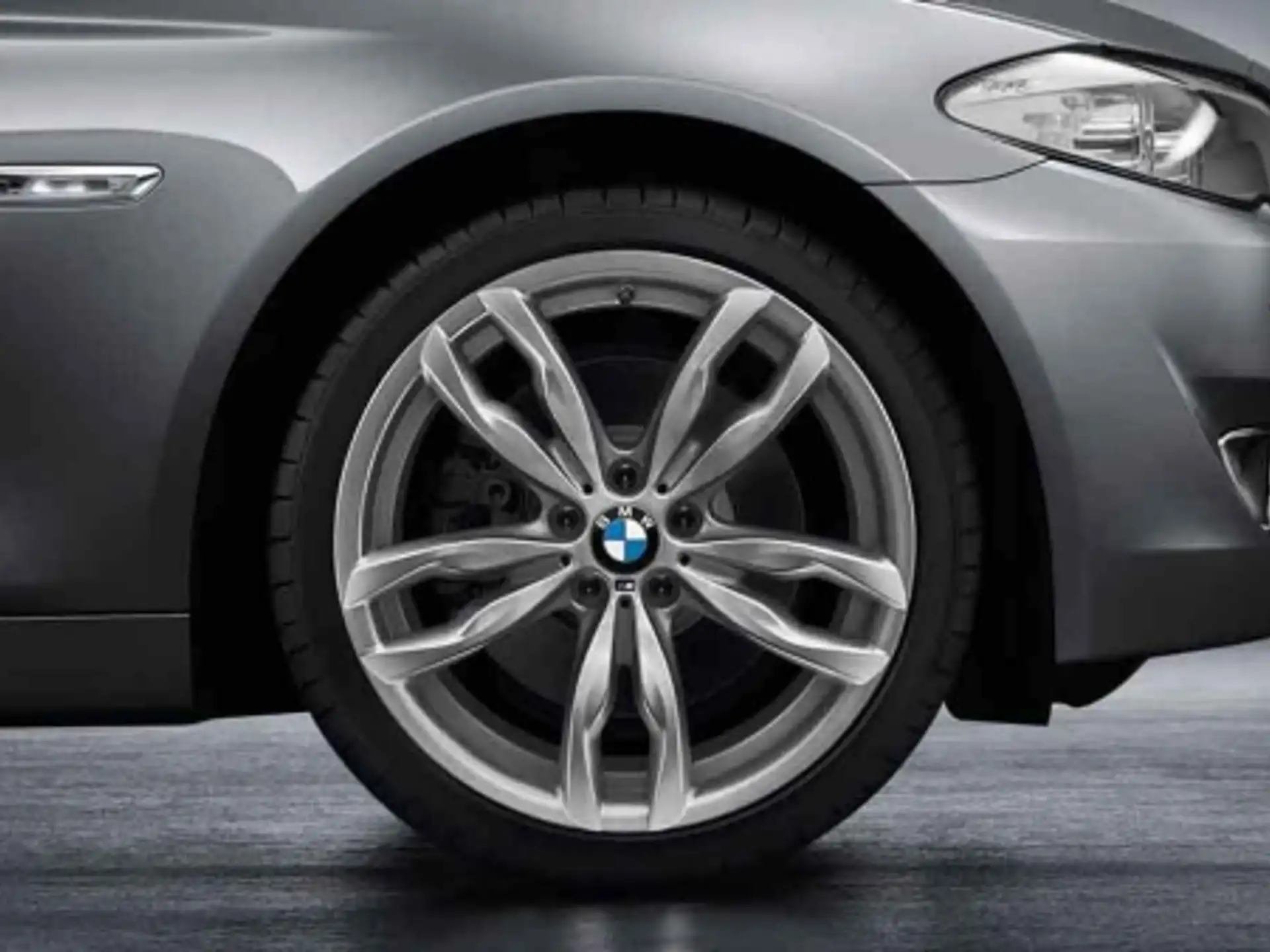 BMW Alufelge M Doppelspeiche 434 ferricgrey 9Jx20 ET44 5er F10/F11 6er F06/F12/F13