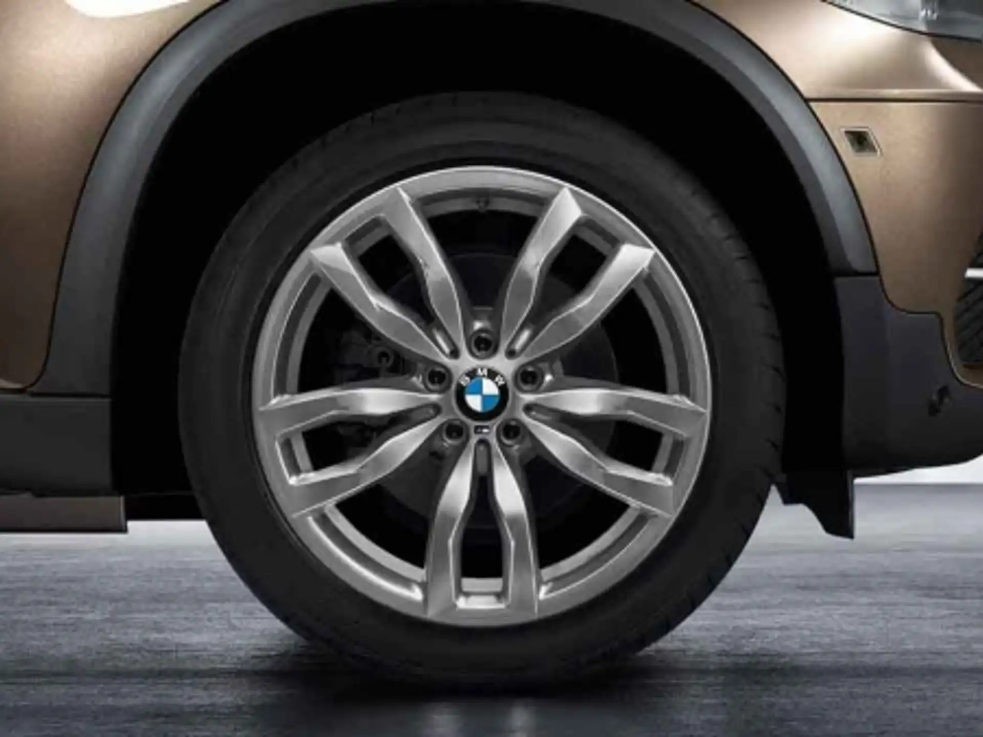 BMW Alufelge M Doppelspeiche 435 silber 10Jx20 ET40 X5 E70 X6 E71 Vorderachse