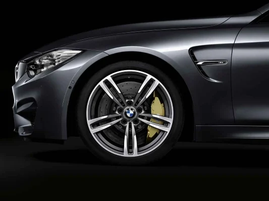 BMW Alufelge M Doppelspeiche 437M ferricgrey 10Jx19 ET40 M2 F87 M3 F80 M4 F82/F83 Hinterachse