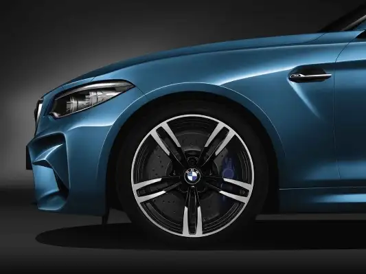 BMW Alufelge M Doppelspeiche 437M jet black uni 9J ET29 2er F87 M
