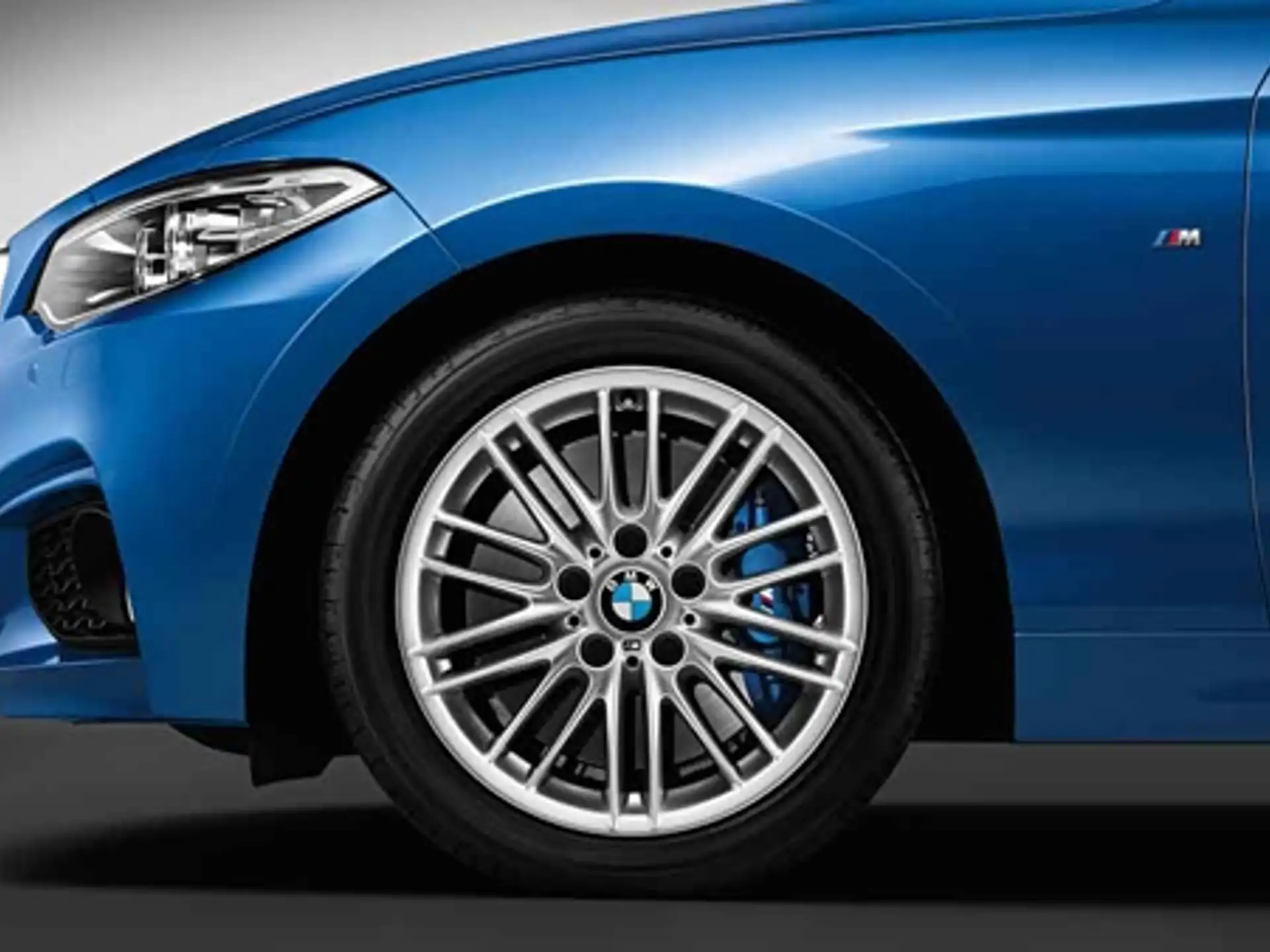 BMW Alufelge M Doppelspeiche 460 silber 7,5Jx17 ET43 1er F20/F21 2er F22/F23