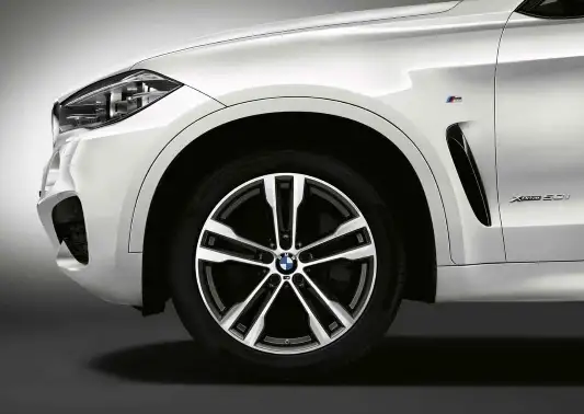 BMW Alufelge M Doppelspeiche 468 orbitgrey/glanzgedreht 11J ET37