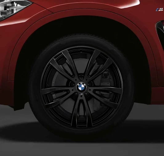 BMW Alufelge M Doppelspeiche 469 (Jet Black Uni) 11J x 20 ET 37 Hinterachse