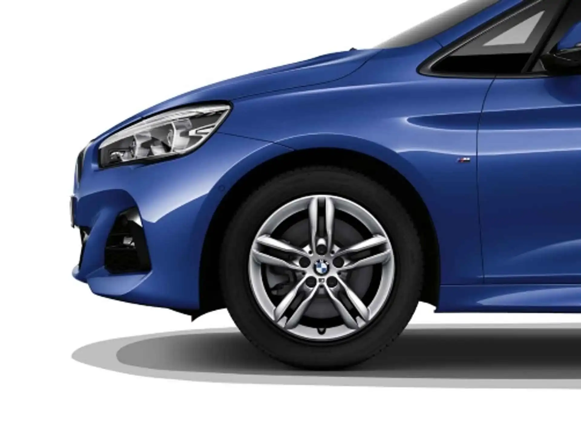 BMW Alufelge M Doppelspeiche 483M decor-silber/unicolor 7,5Jx17 ET54 2er F45 F46