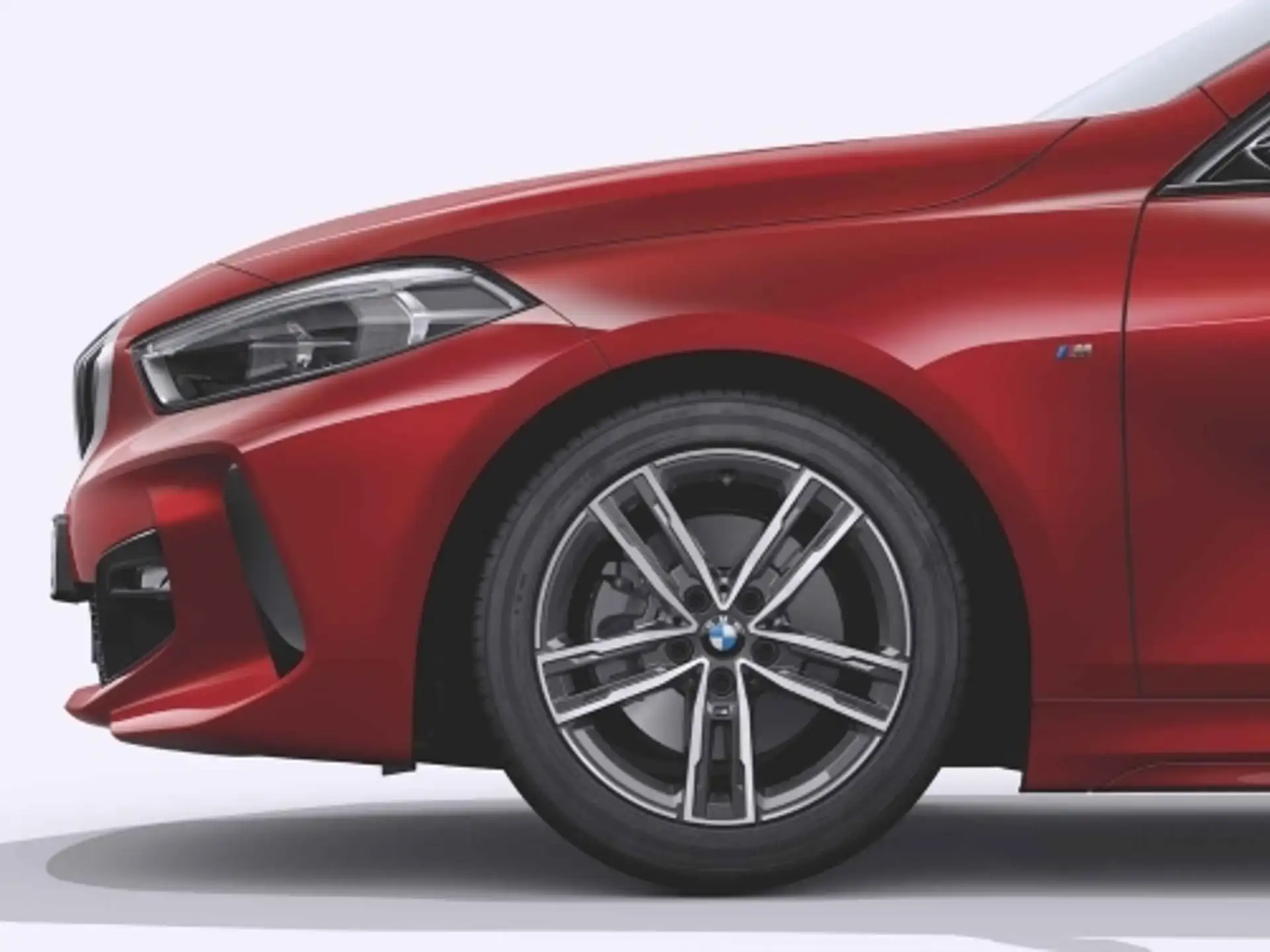 BMW Alufelge Doppelspeiche 550M ferricgrey/glanzgedreht 7,5Jx17 ET54 1er F40 2er F44