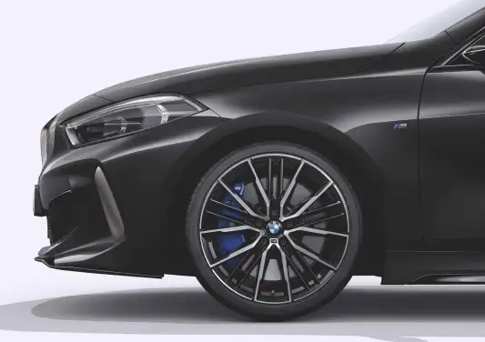 BMW Alufelge M Doppelspeiche 552 bicolor (schwarz / glanzgedreht)