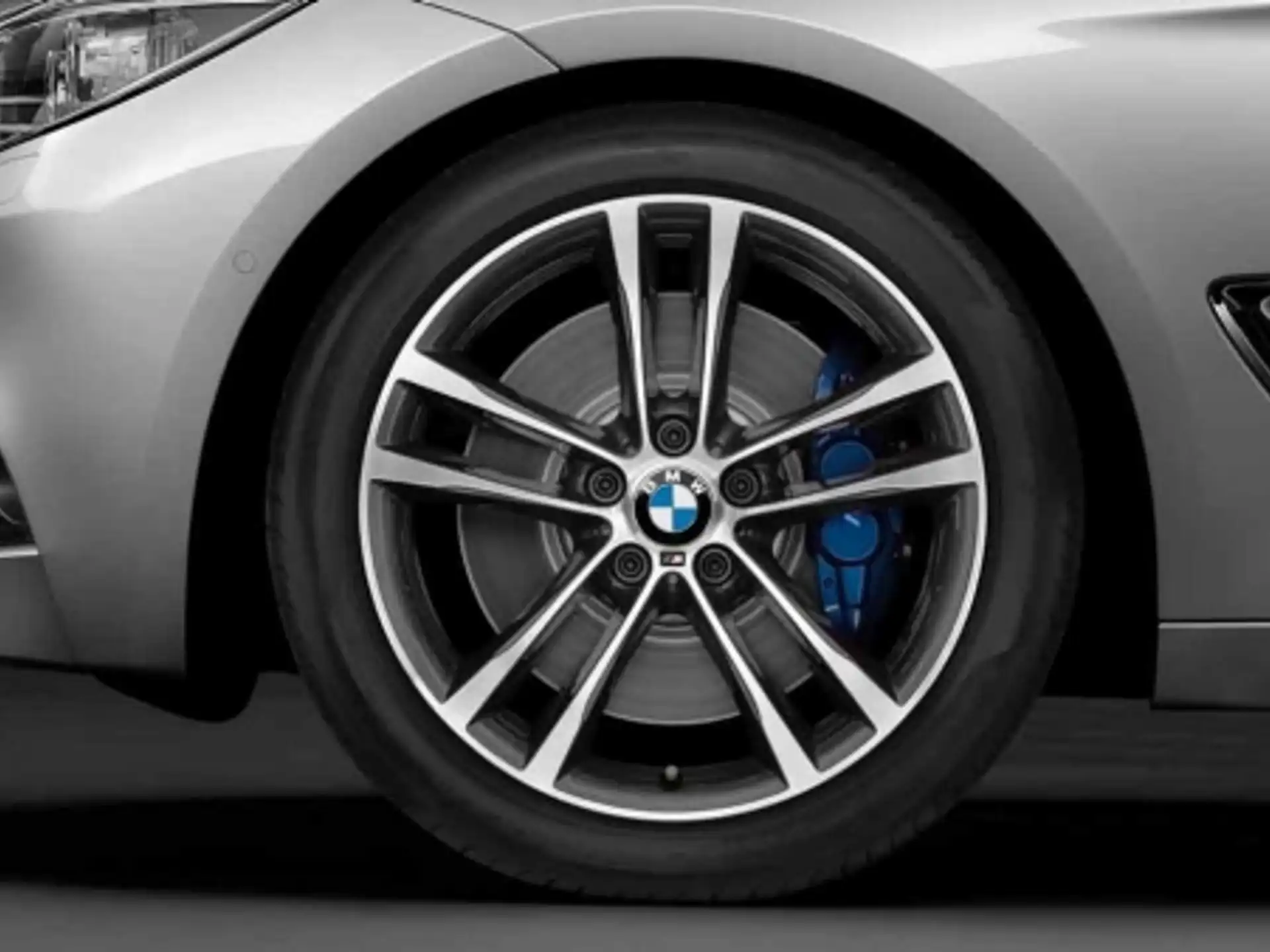 BMW Alufelge M Doppelspeiche 598 19 Zoll orbitgrey/glanzgedreht