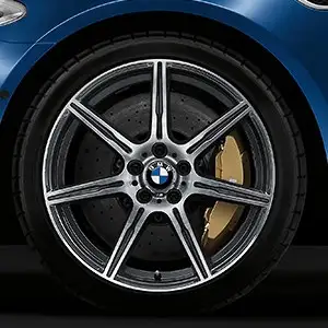 BMW Alufelge M Doppelspeiche 601 20 Zoll Orbitgrey - 5er F10 M5