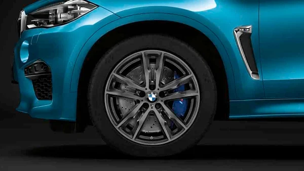 BMW Alufelge M Doppelspeiche 611 20 Zoll orbitgrey Vorderachse X5M X6M