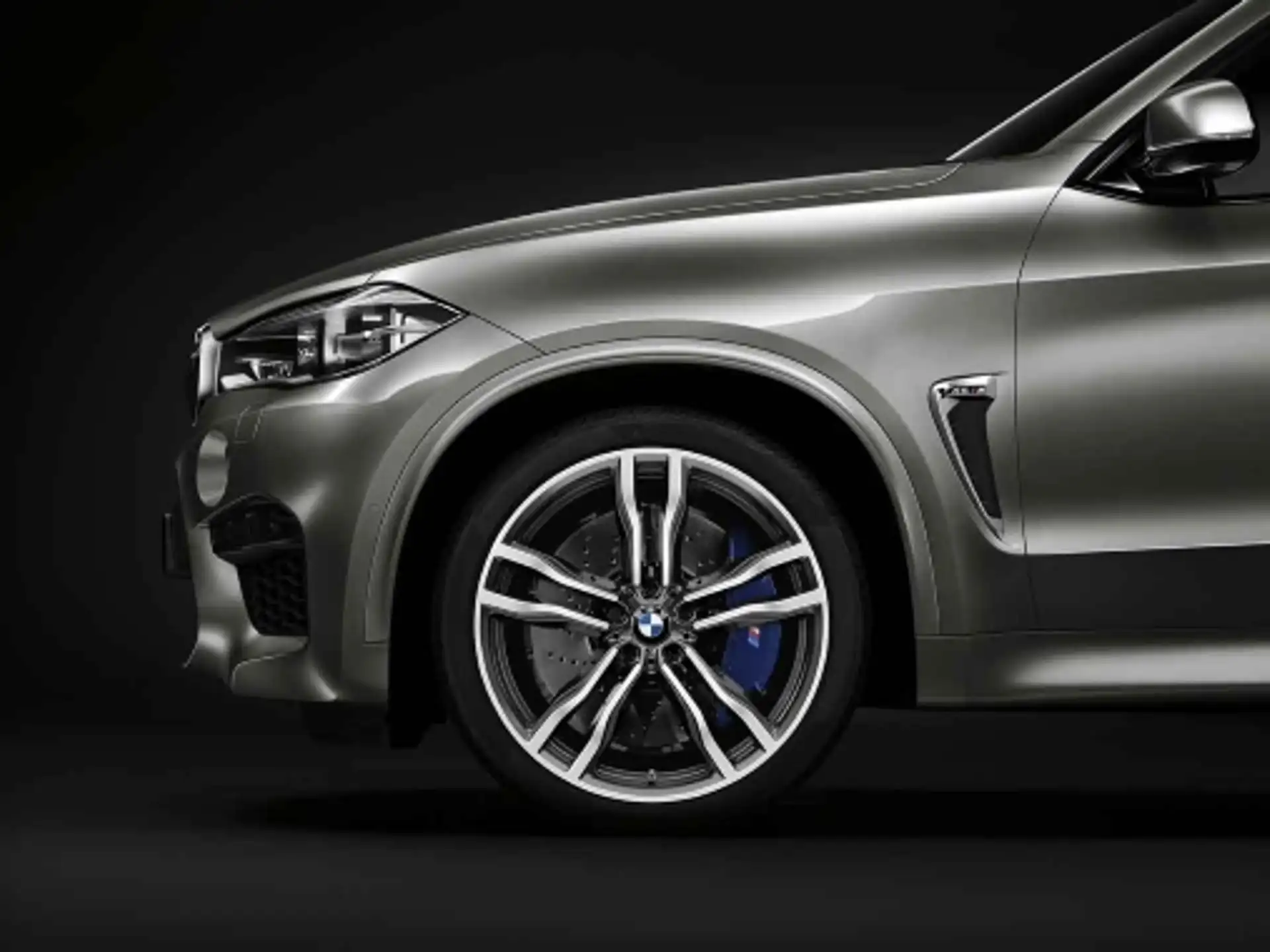 BMW Alufelge M Doppelspeiche 612 bicolor (orbitgrey / glanzgedreht) 21 Zoll Vorderachse