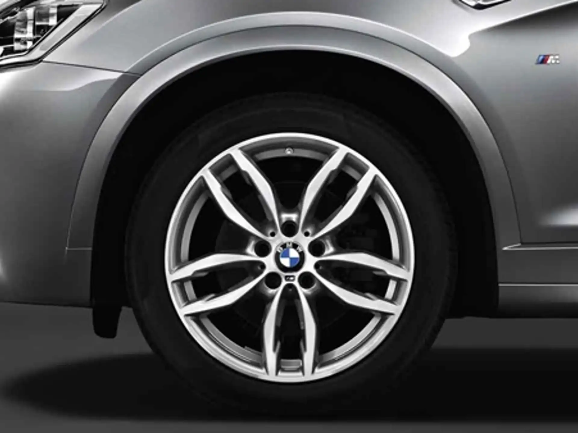 BMW Alufelge M Doppelspeiche 622 ferricgrey 9,5Jx19 ET48 X3 F25 X4 F26