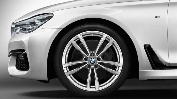 BMW Alufelge Doppelspeiche 647M ferricgrey/glanzgedreht 9,5Jx19 ET39 6er G32 GT 7er G11/G12