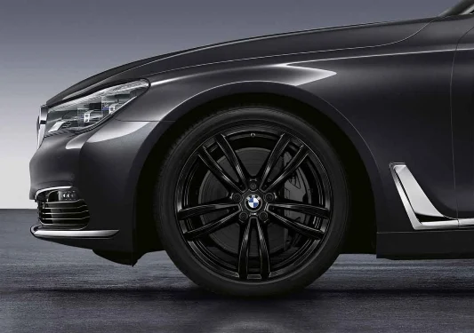 BMW Alufelge M Doppelspeiche 647 schwarz HA 6er 7er