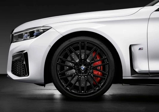 BMW Alufelge M Doppelspeiche 650 schwarz glänzend HA 6er 7er
