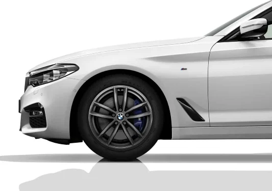 BMW Alufelge Doppelspeiche 662M ferricgrey/glanzgedreht 8Jx18 ET30 5er G30/G31/G38