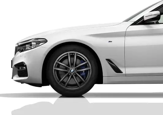 BMW Alufelge Doppelspeiche 662M ferricgrey/glanzgedreht 8J ET30 5