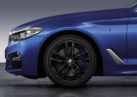 BMW Alufelge M Doppelspeiche 662 schwarz glänzend 