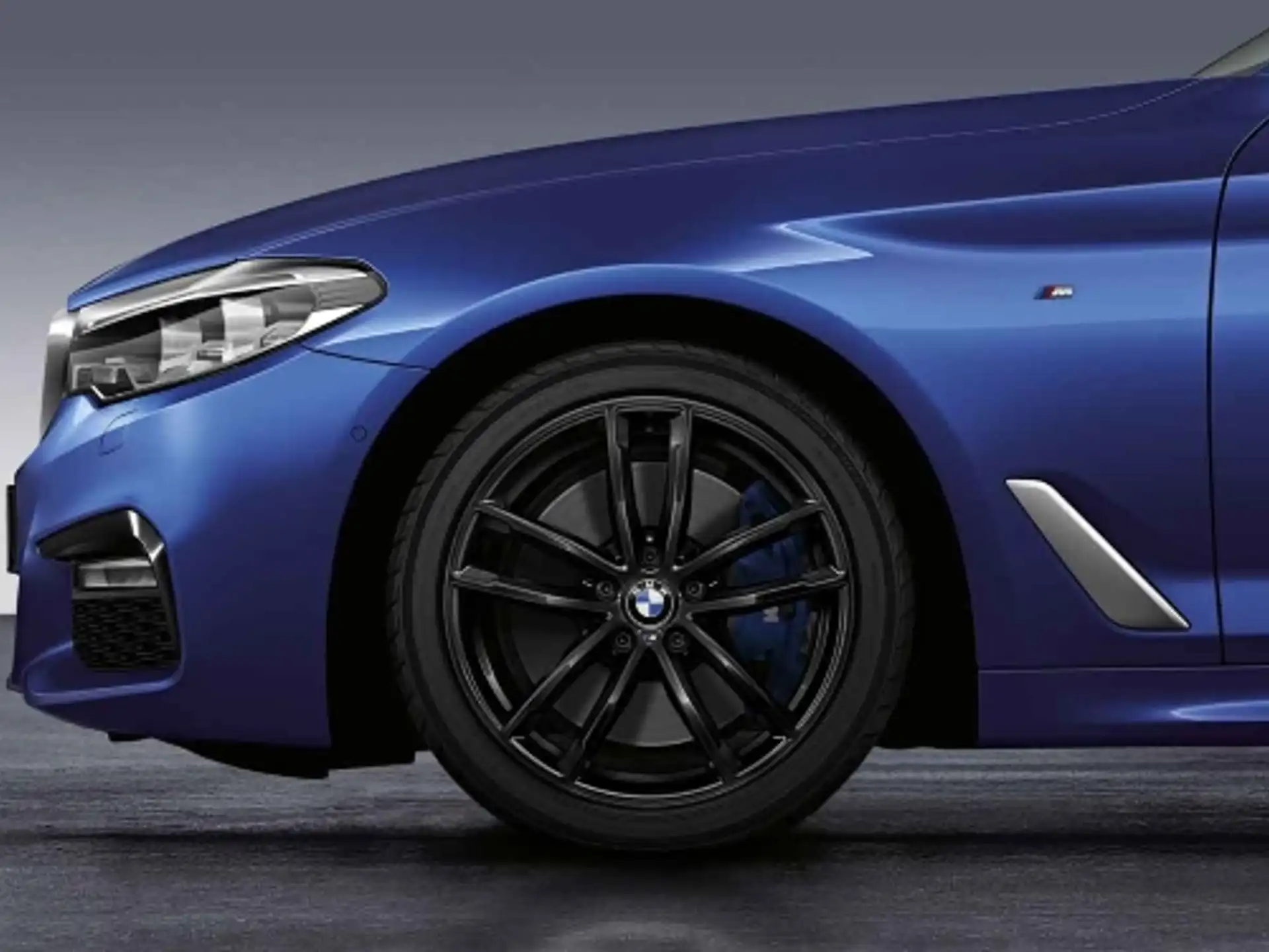 BMW Alufelge M Doppelspeiche 662 schwarz glänzend 9J x 18 ET 44 Hinterachse