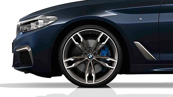BMW Alufelge M Doppelspeiche 668 Titanium matt Hinterachse