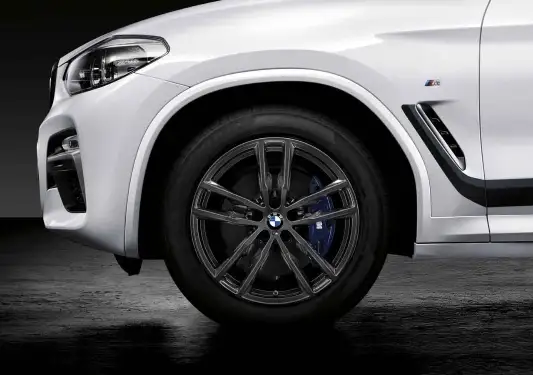 BMW Alufelge M Doppelspeiche 698 orbitgrey 7,5J x 19 ET 32 Vorder