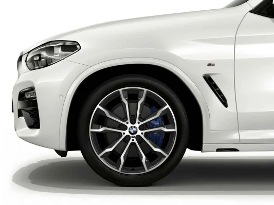 BMW Alufelge M Doppelspeiche 699 bicolor HA X3 X4