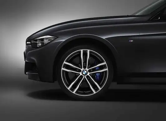 BMW Alufelge M Doppelspeiche 704 19 Zoll orbitgrau - 3er F30 F31,
