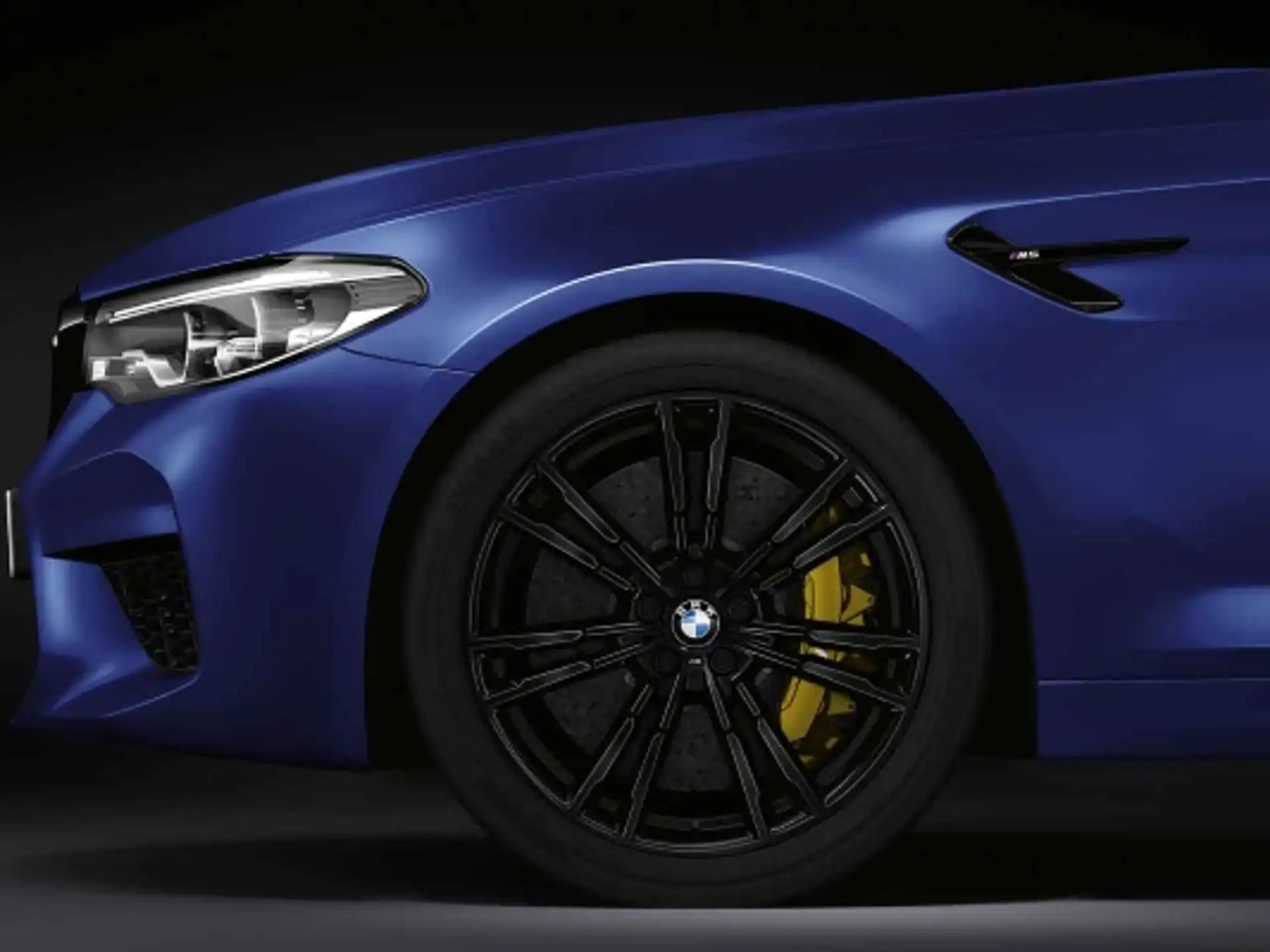 BMW Alufelge M Doppelspeiche 706M jet black uni 9,5Jx20 ET28 5er F90 M5