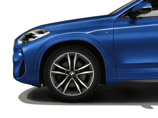 BMW Alufelge M Doppelspeiche 715 bicolor VA HA X1 X2