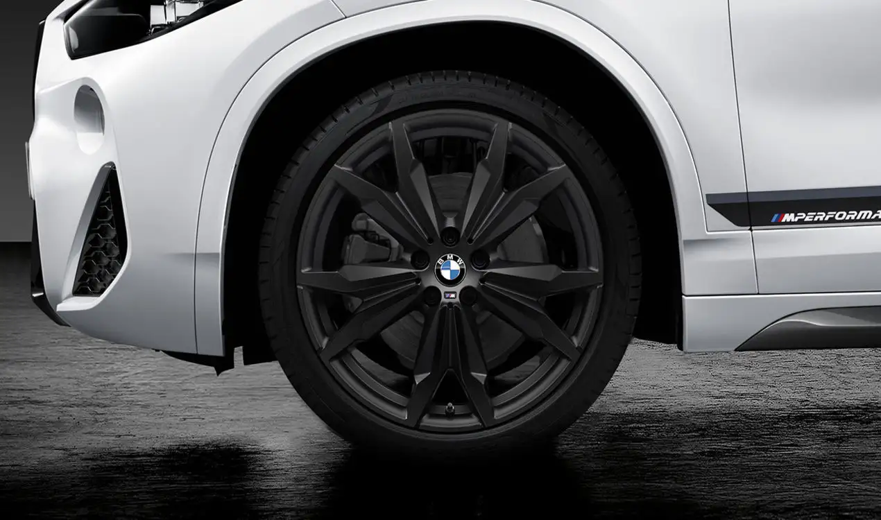 BMW Alufelge M Doppelspeiche 717 schwarz matt 8J x 20 ET 50 Vorde