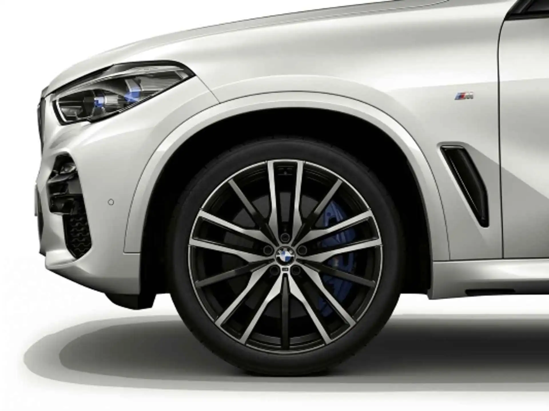 BMW Alufelge Doppelspeiche 742M jet black uni/glanzgedreht 9,5Jx22 ET37 X5 G05 X6 G06