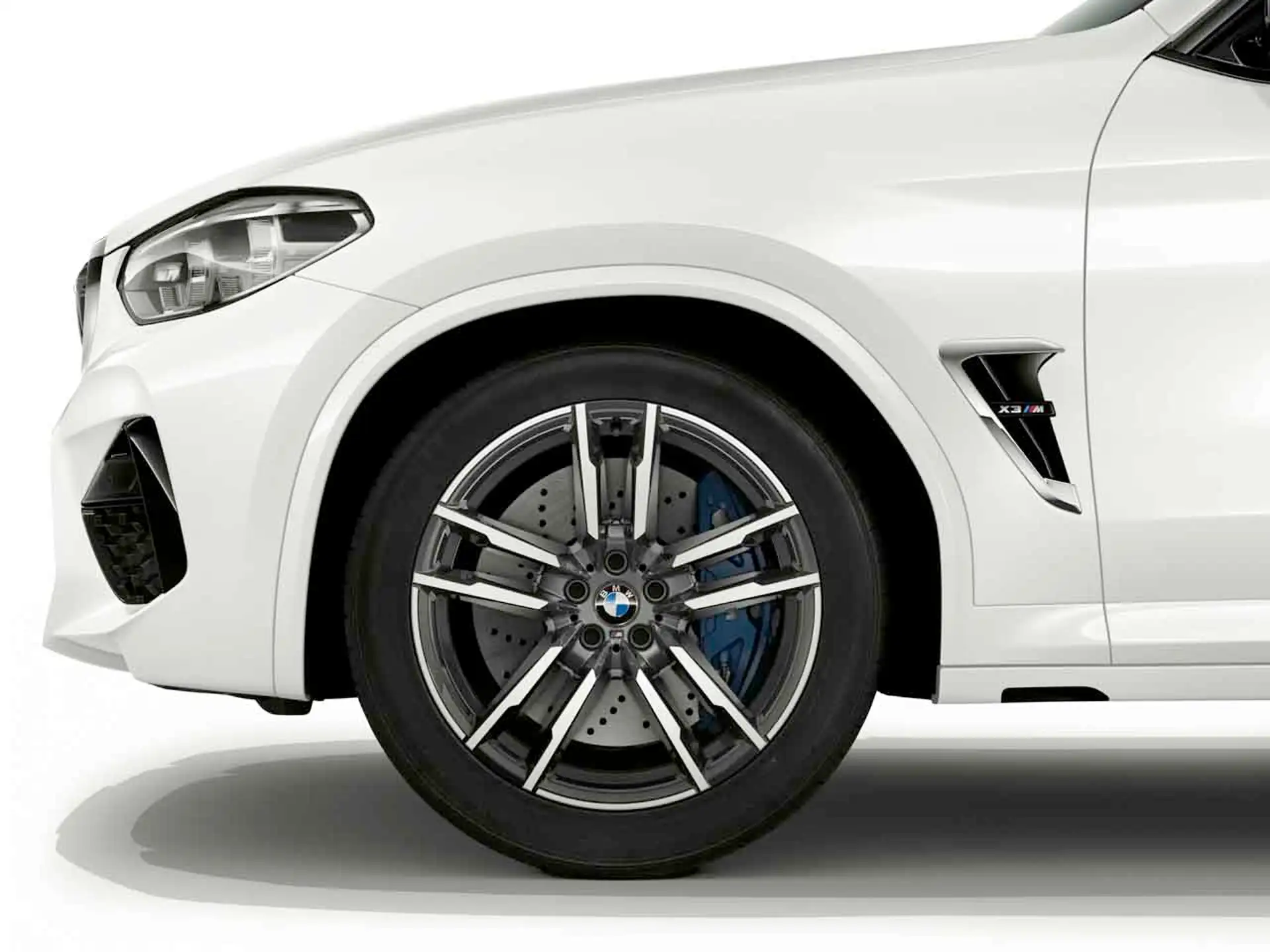BMW Alufelge M Doppelspeiche 764 orbitgrey glanzgedreht 9J x 20 ET 28 Vorderachse X3M F97 X4M F98