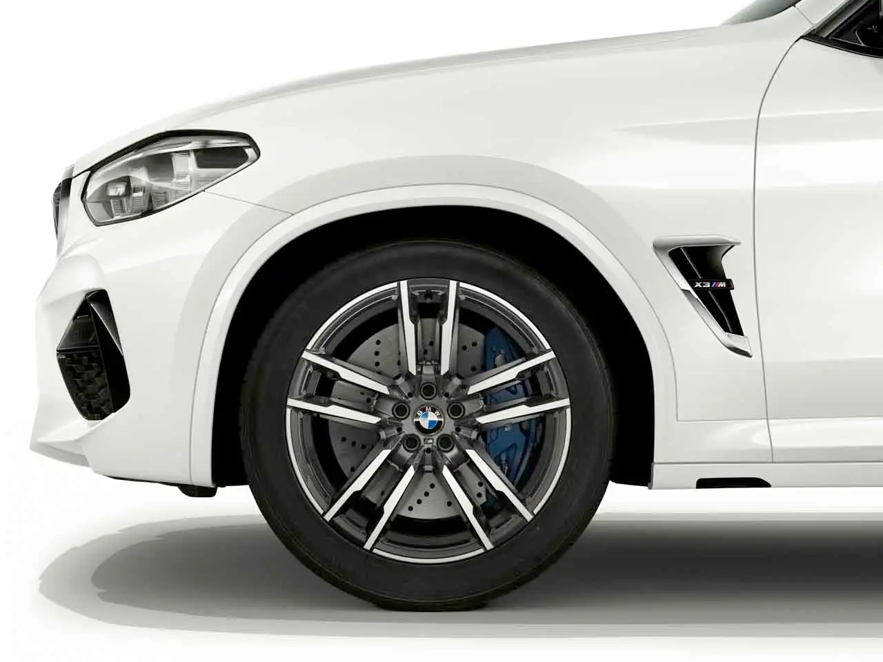 BMW Alufelge M Doppelspeiche 764 orbitgrey glanzgedreht 10J x 20