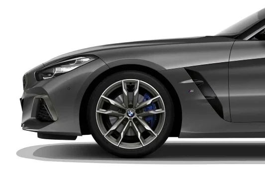 BMW Alufelge Doppelspeiche 800M ceriumgrey/glanzgedreht 10Jx19 ET40 Z4 G29 Hinterachse