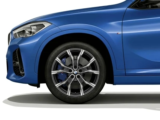 BMW Alufelge M Doppelspeiche 816 orbitgrey VA HA X1 X2