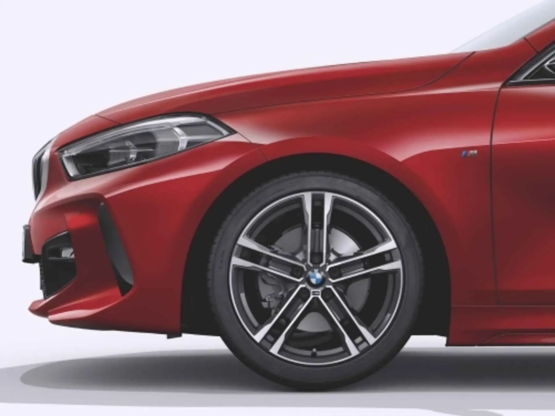 BMW Alufelge M Doppelspeiche 819 bicolor (orbitgrey / glanzgedreht) 8J x 18 ET 57 Vorderachse / Hinterachse