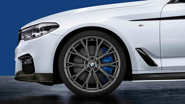 BMW Alufelge M Performance Doppelspeiche 669 orbitgrau Vorderachse 5er